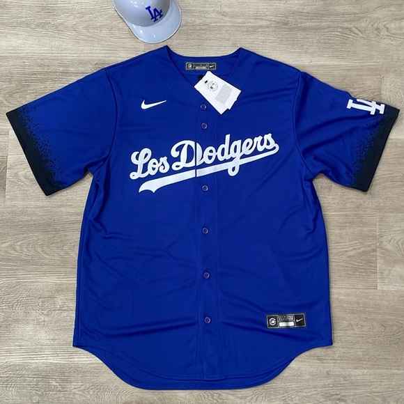 NWT LA Dodgers Bellinger Jersey- Size L - Picture 1 of 9